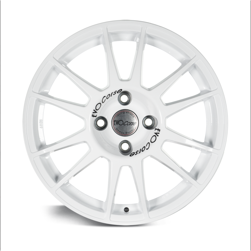Jante Evo Corse SanremoCorse 16x6.5" 4x108 ET25, Blanc (Peugeot 208 R2)